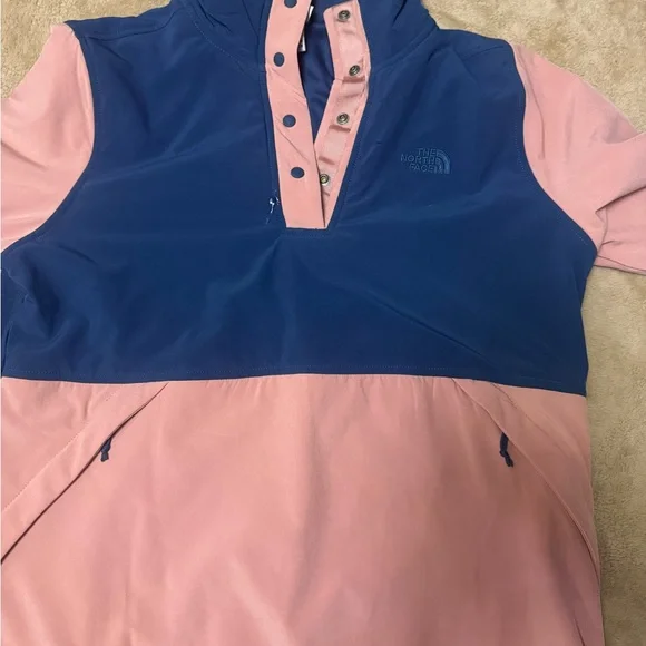 The North Face Pink and Navy Pullover - Picture 4 of 4